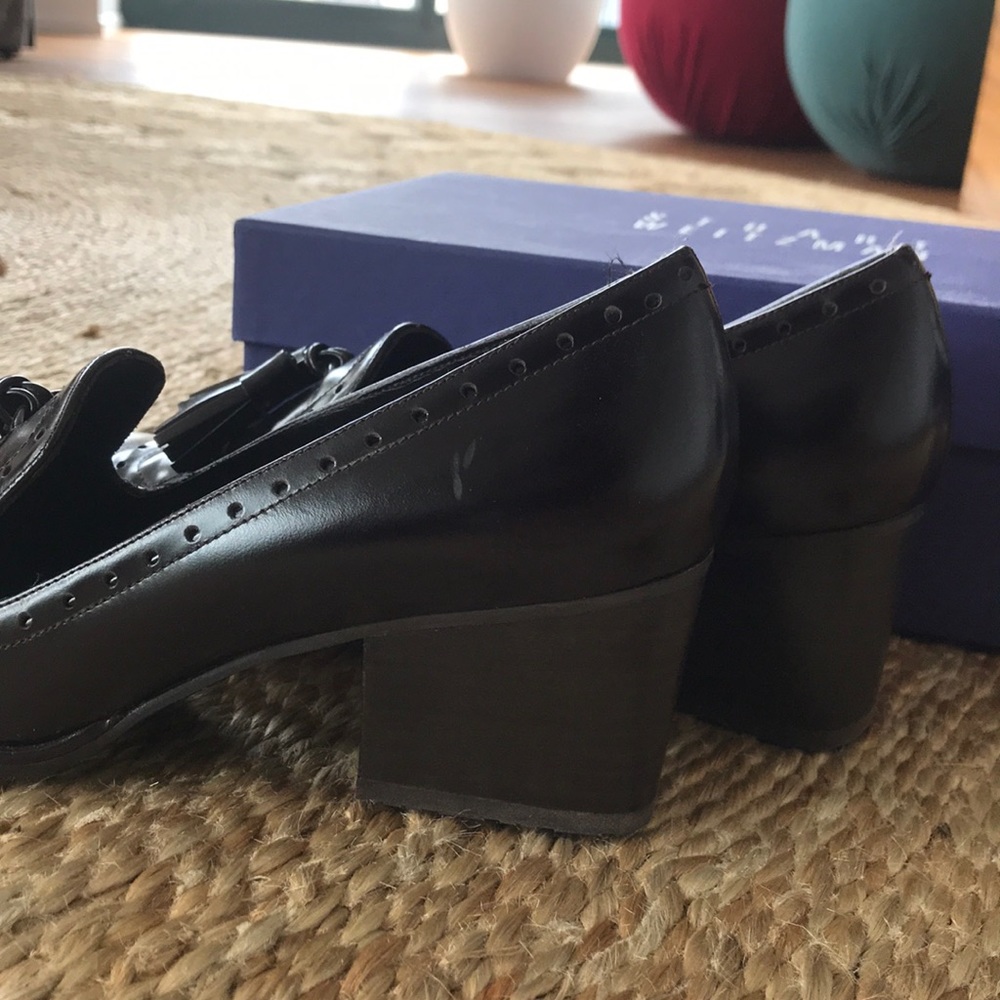 Brand new Stuart Weitzman heeled loafers NWT - Picture 4 of 5